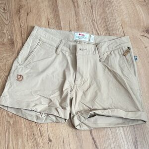 Women's Tan Fjallraven Shorts